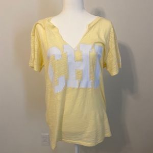 SOLD VS Pink Chi Notched Tee